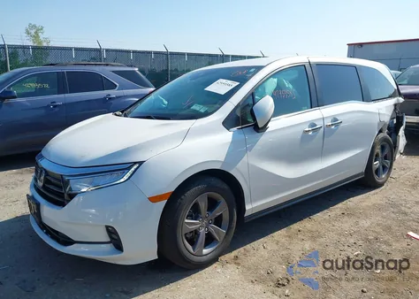 2024 Honda Odyssey Ex from USA, damaged, VIN 5FNRL6H59RB022868